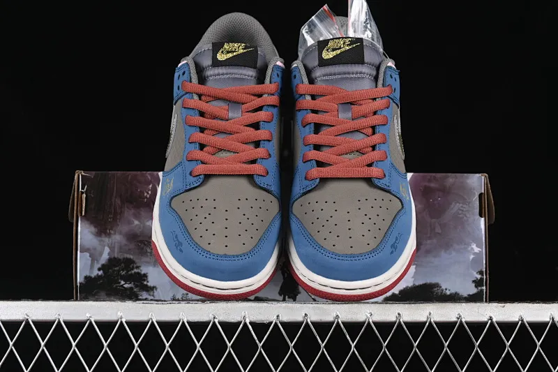All Categories Nk SB Dunk Series Nk SB Dunk Low High-end Customized Low-top Sneakers C Version Nk Dunk Low Game Theme Black Myth Wukong Auspicious Cloud Dragon Pattern Deconstructed Retro Low-top Casual Sneakers DV2433-109